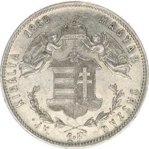 František Josef I.(1848-1918), Zlatník 1869 KB