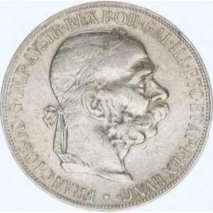 František Josef I.(1848-1918), 5 Koruna 1900 b.zn.