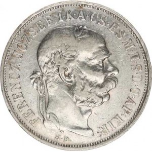 František Josef I.(1848-1918), 5 Koruna 1900 KB