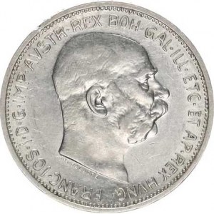 František Josef I.(1848-1918), 2 Koruna 1912 b.zn., zc. nep. hr.