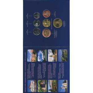 Česká republika (1993-), Ročníková sada mincí 2014 +žeton - Jihomoravský kraj (10 000