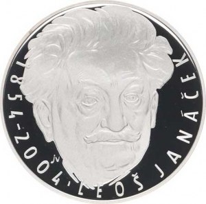 Repubblica Ceca (1993-), 200 CZK 2004 - Leoš Janáček orig. etue, capsula