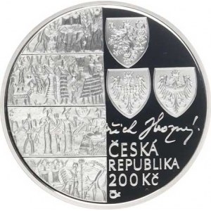 Česká republika (1993-), 200 Kč 2015 - Bedřich Hrozný kapsle, orig. etue