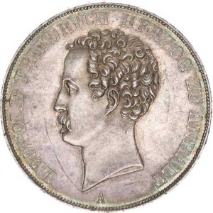 Anhalt-Dessau, Leopold Friedrich (1817-1871), 2 spolkové toliare (3-1/2 zlatého) 1846 A KM 13 RR