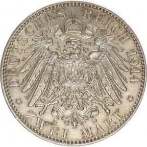 Hambourg, 2 Mark 1914 J KM 294