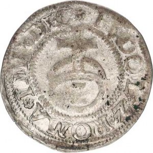 Pfalz - Veldenz, Georg Johann (1544-1592), 1/2 Batzen 1580 CK - s tit. Rudolfa II. - typ datace nad