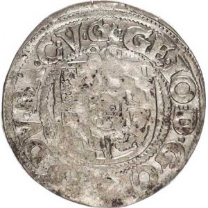 Pfalz - Veldenz, Georg Johann (1544-1592), 1/2 Batzen 1580 CK - s tit. Rudolfa II. - typ datace nad