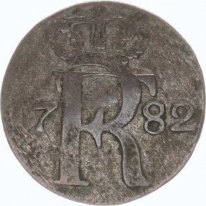 Prusko, Friedrich II.(1740-1786), 1/24 tolaru 1782 A KM 296, mírně prohlý