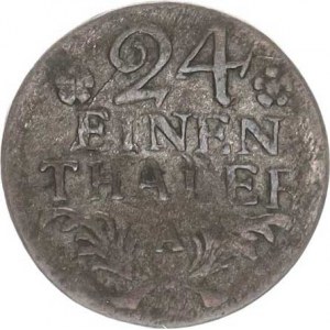 Prusko, Friedrich II.(1740-1786), 1/24 tolaru 1782 A KM 296, mírně prohlý