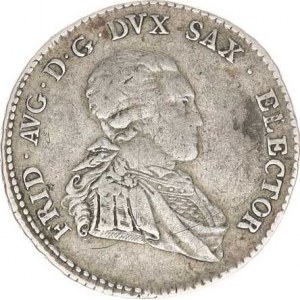 Sasko, Friedrich August III.(1763-1806), 1/6 tolaru 1803 IEC KM 1045