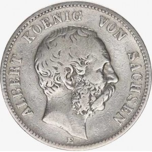 Sasko, Albert (1873-1902), 2 Mark 1877 E KM 1238 R