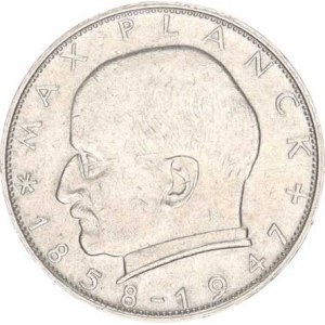 Německo - BRD (1949-), 2 DM 1968 G - Planck