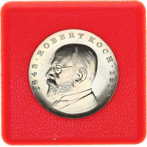 Německo - DDR (1949-1990), 5 M 1968 - Robert Koch KM 19,1 R +certifikát
