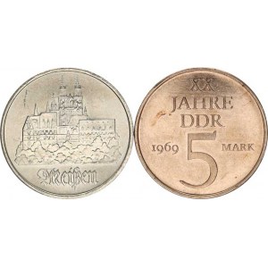 Německo - DDR (1949-1990), 5 M 1969 - XX. výročí NDR KM 22,1