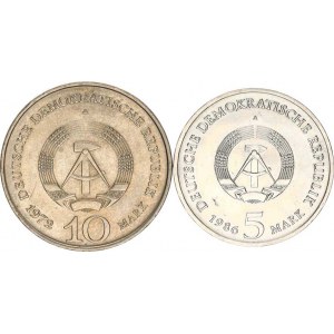 Německo - DDR (1949-1990), 5 M 1986 A - Postupim, Nový zámek KM 111