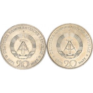 Německo - DDR (1949-1990), 20 M 1971 A - Ernst Thälmann KM 34