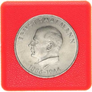 Německo - DDR (1949-1990), 20 M 1971 A - Ernst Thälmann KM 34 +certifikát