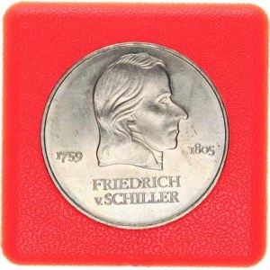 Německo - DDR (1949-1990), 20 M 1972 A - Friedrich v.Schiller KM 40 +certifikát