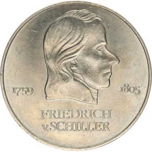 Německo - DDR (1949-1990), 20 M 1972 A - Friedrich v.Schiller KM 40