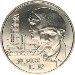 Německo - DDR (1949-1990), 20 M 1979 A - 30 let NDR KM 75