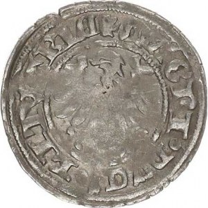 Polsko, Alexandr Jagellonský (1492-1506), 1/2 Groš litevský b.l., Wilno - ražba z let 1495-1498 R
