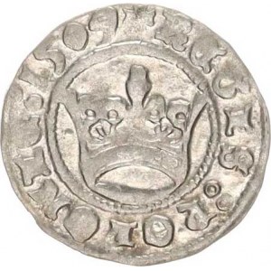 Polsko, Zikmund I. (1506-1548), 1/2 Groš korunní 1509, Krakov Zag. 4; Kop. 410 0,831 g