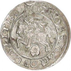 Polsko, Zikmund III. (1587-1632), Groš litevský 1626, Wilno-Naruszewicz, konce opisu: L / LIT .