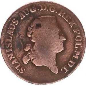 Polsko, Stanislav August (1764-1795), 3 Grosze (Trojak) 1779 EB, Varšava KM 182; Gum. 2352