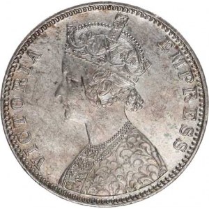 Britská Indie, 1 Rupee 1901 (c), Calcutta KM 492 Ag 917 11,66 g