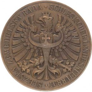 Opava, Silesian Agricultural Council, eagle / In recognition of merit, allegory