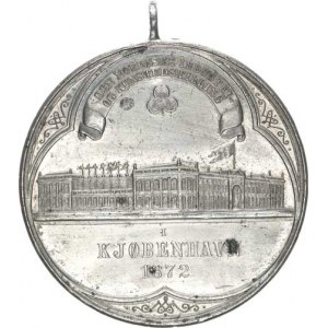 Dánsko, Kodaň - Průmyslová výstava 1872, A: Výstavní pavilon, opis / Tři