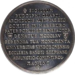 Austria, Vienna - Seal of Rudolf IV - 600th anniversary of the University of Vienna