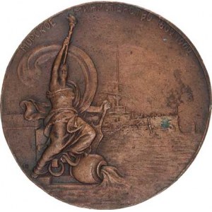 Rusko, Mikuláš I. a Alexandr I., portréty proti sobě s datací 1802-1902