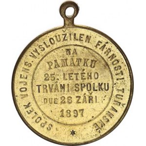Veteránské spolky, Spolek vojen. vysloužilen fárnosti Tuřanské - Na památku 25. leté