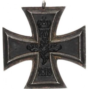Německo - Prusko, Železný kříž 1813-1914, II. stupeň Nim. 1909, bez stuhy