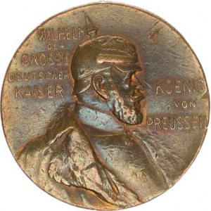 Německo - Prusko, Wilhelm II. - Pamětní medaile 100. výročí narození Wilhelma I. 1