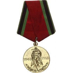 URSS, Médaille 20 ans de victoire dans la Grande Guerre Patriotique 1945-65 or,