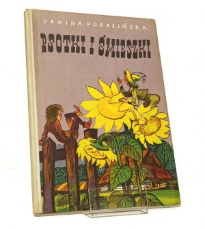 PSOTKI I ŚMIESZKI Janina PORAZIŃSKA illustrated by Zbigniew RYCHLICKI [1959].