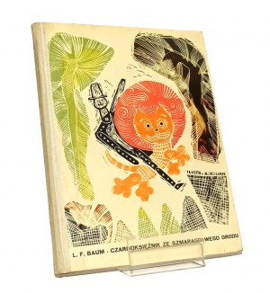 CZNOKSIĘŻNIK ZE SZMRAGDOWEGO GRODU L.F. BAUM illustrated by Adam KILJAN [1962] first edition