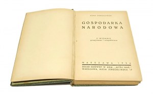 NATIONAL ECONOMY Adam DOBOSZYŃSKI [1936].