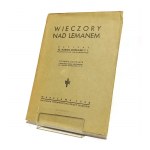 WIECZORY NAD LEMANEM ks. Marian MORAWSKI T.J. [1938]