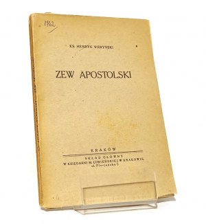 ZEW APOSTOLSKI Rev. Henryk WERYŃSKI [1933].