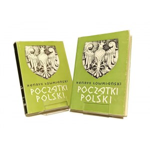 POCZĄTKI POLSKI 1-2 Henryk ŁOWMIAŃSKI [1985]