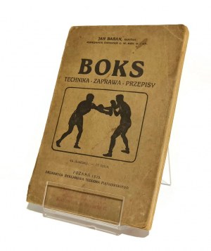 BOKS TECHNIQUE REQUIREMENTS Jan BARAN [1925].