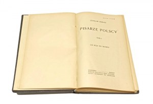 POLISH WRITERS 1-2 Zdzisław DĘBICKI [ca.1920].