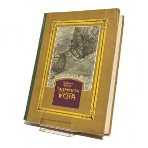 TAJEMNICZA WYSPA Juliusz VERNE (ilustracje z wydania francuskiego D. Ferat) [1955]