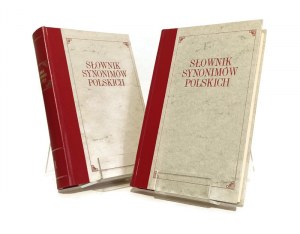 SŁOWNIK SYNONIMÓW POLSKICH by Bishop Adam Stanisław Krasiński, Doctor of Theology [reprint of the 1888 edition].