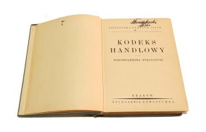 COMMERCIAL CODE implementing regulations [1936].