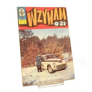 WZYWAM 0-21 KAPITAN ŻBIK [wydanie pierwsze 1969] Zbigniew Sobala Władysław Krupka Krzysztof Pol