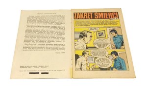 ZAKRĘT ŚMIERCI KAPITAN ŻBIK [ first edition 1974] Jerzy Wróblewski Władysław Krupka